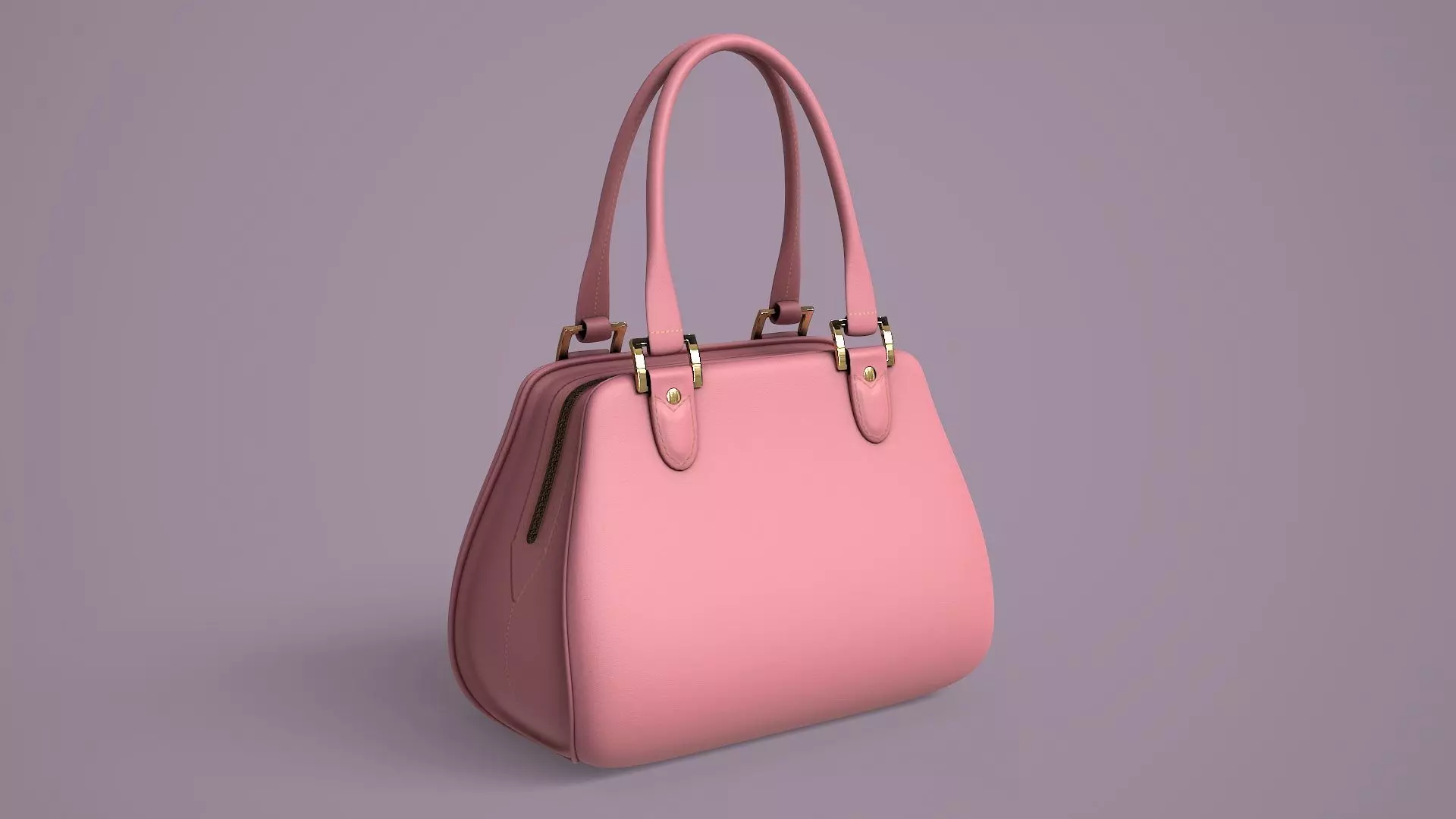 Hand Bag Game Ready Low-poly 3D model_0