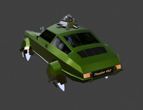 Torsche 912 Inspired by the Porsche 911 Series 3D model_2