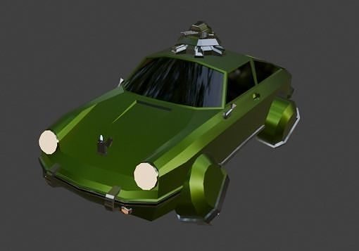 Torsche 912 Inspired by the Porsche 911 Series 3D model