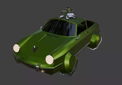 Torsche 912 Inspired by the Porsche 911 Series 3D model_0