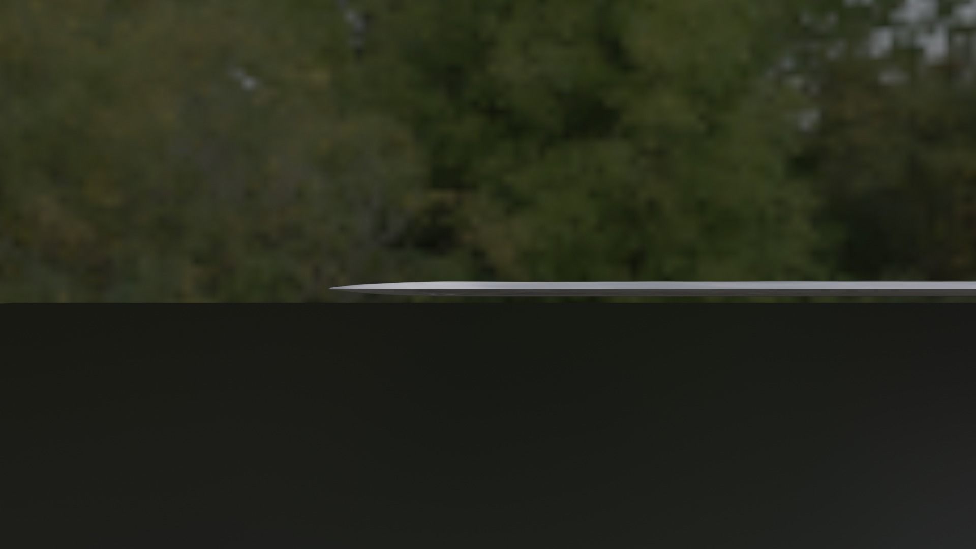 Retro sword concept Low-poly 3D model_2