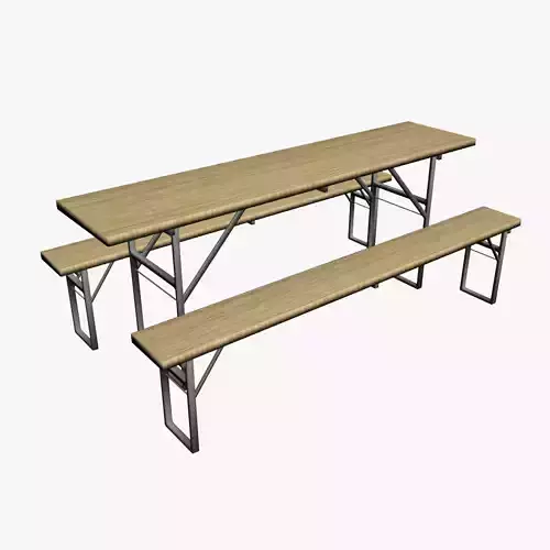 OUTDOOR FURNITURE 16 Low-poly 3D model