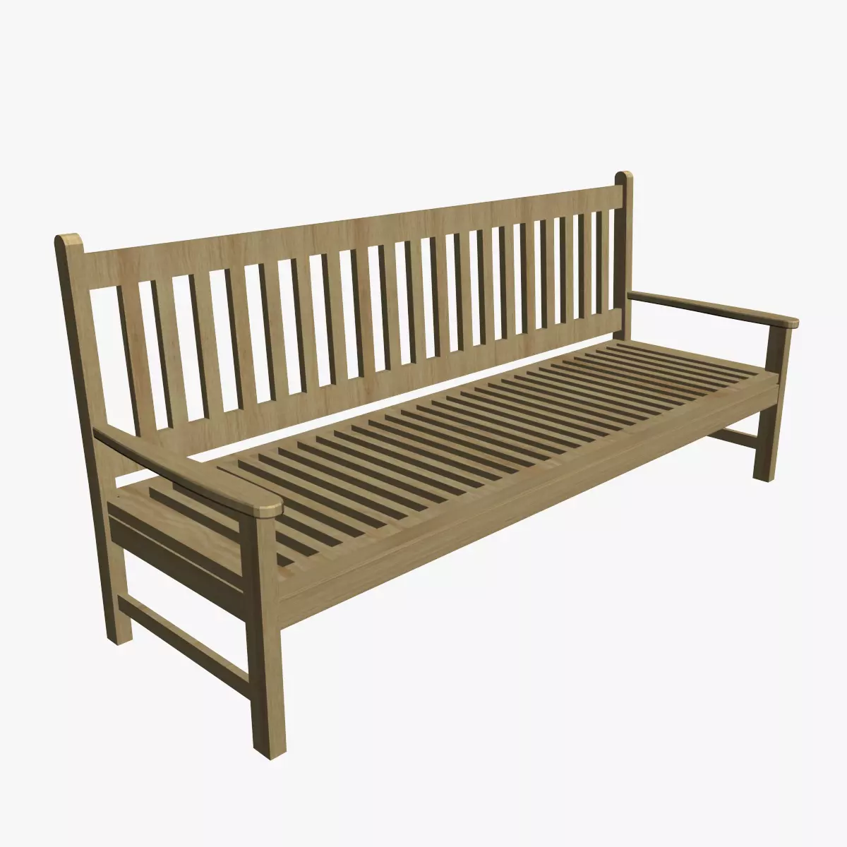 OUTDOOR FURNITURE 19 Low-poly 3D model