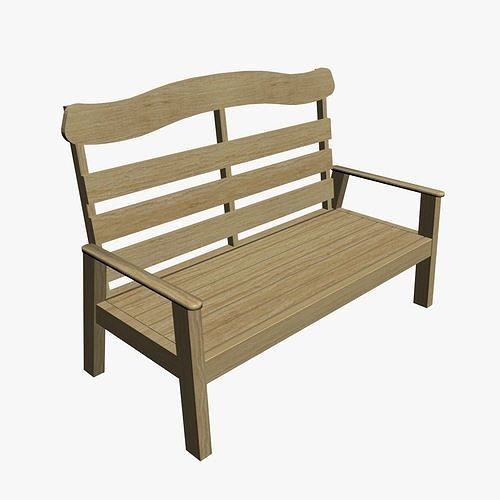 OUTDOOR FURNITURE 20 Low-poly 3D model