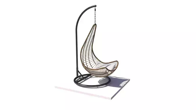  Hammock Chair 3D model
