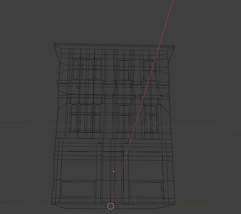 Ultra realistic house building Low-poly 3D model_28