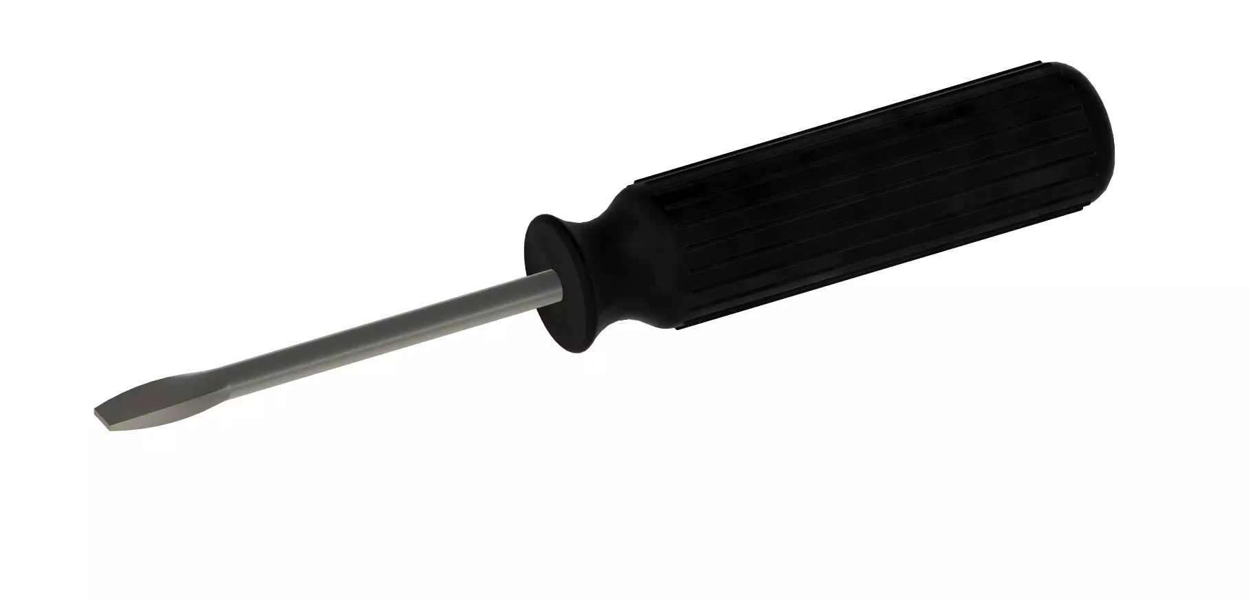 Flat head Screwdriver Free 3D model