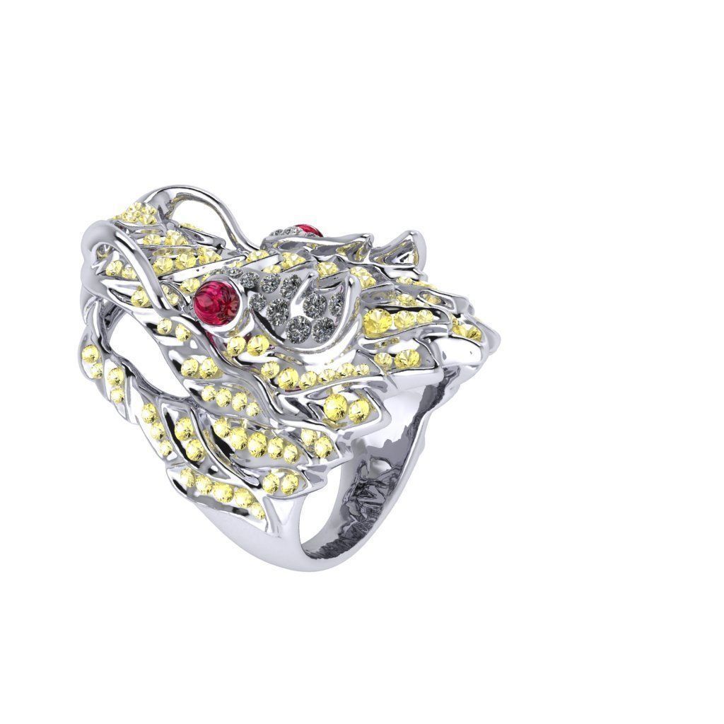 John Hardy Rings 3D print model_2