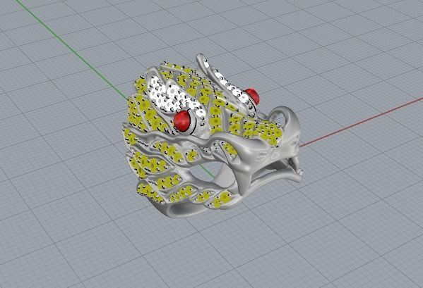 John Hardy Rings 3D print model_5