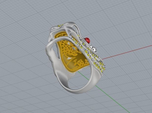 John Hardy Rings 3D print model_6