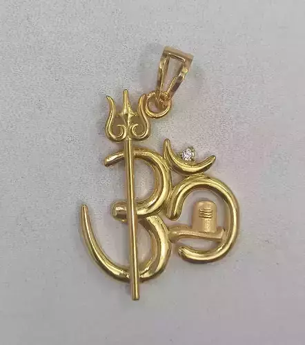 OM TRISHUL PENDANT