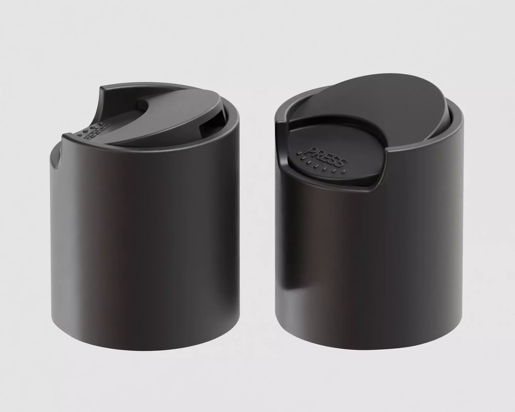 Cosmetic bottle cap Low-poly 3D model
