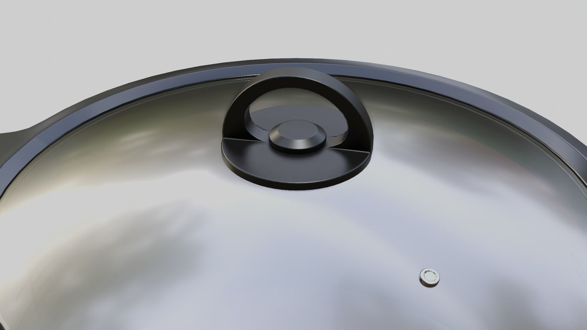 Slow Cooker Low-poly 3D model_6