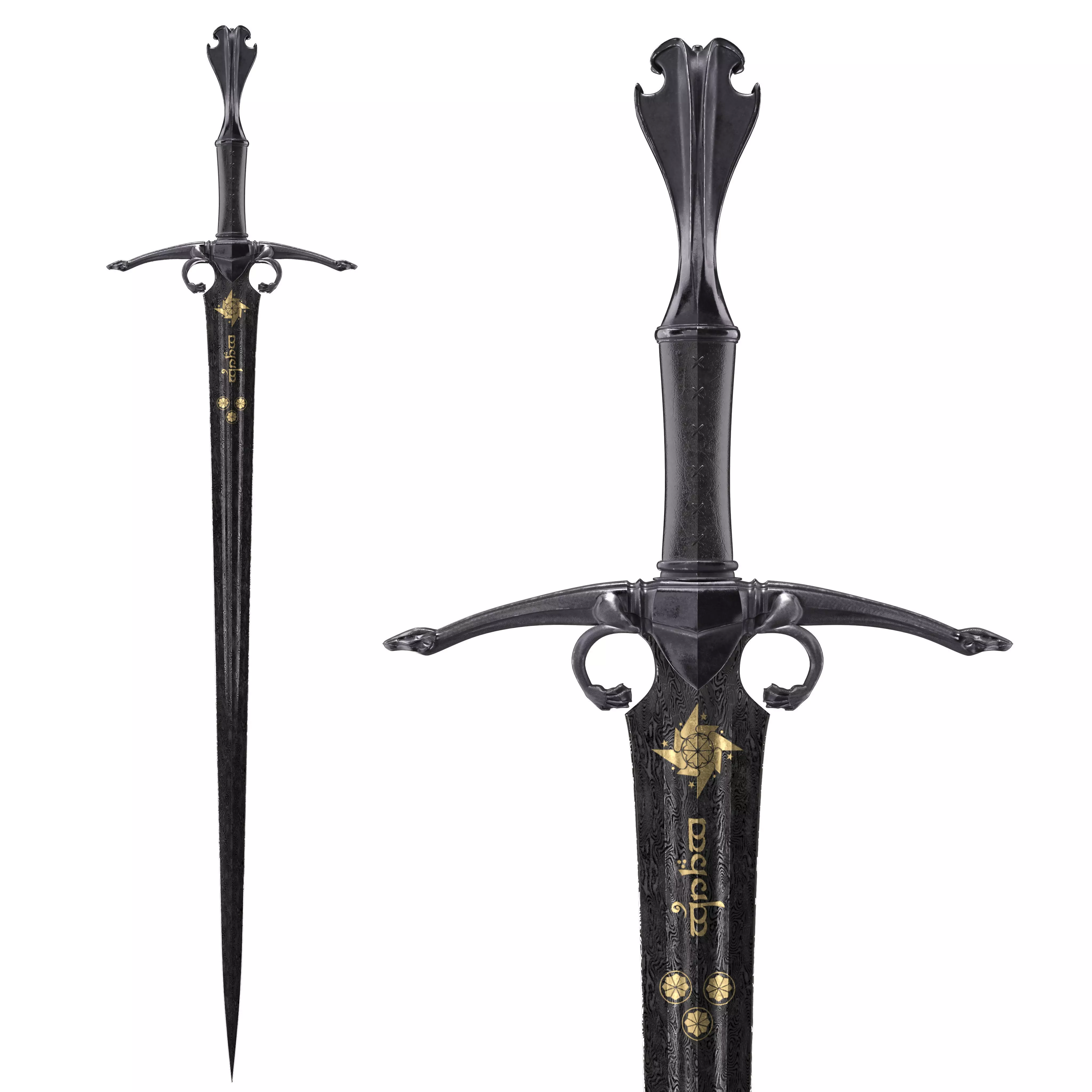Sword Guthang 3D model_0