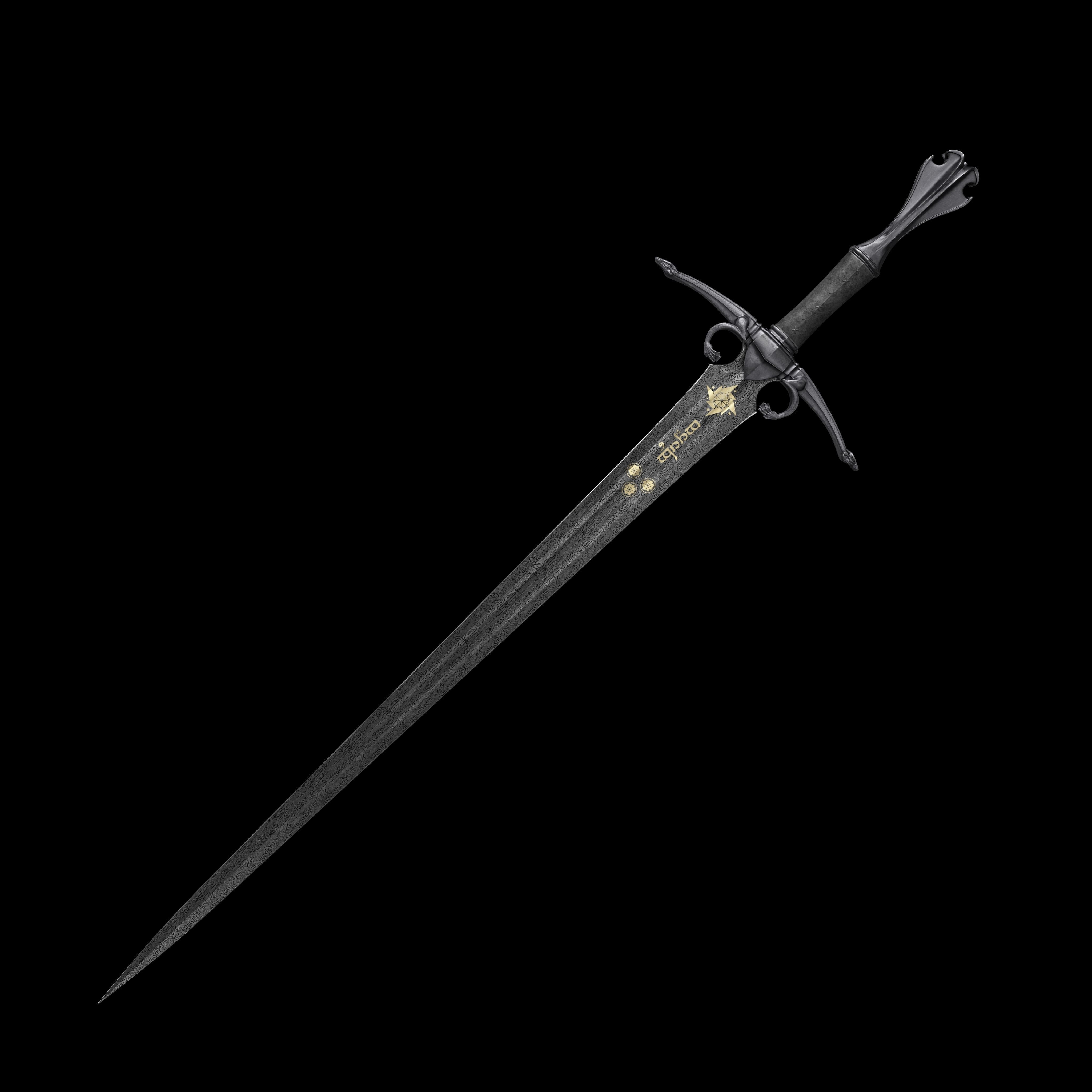 Sword Guthang 3D model_6
