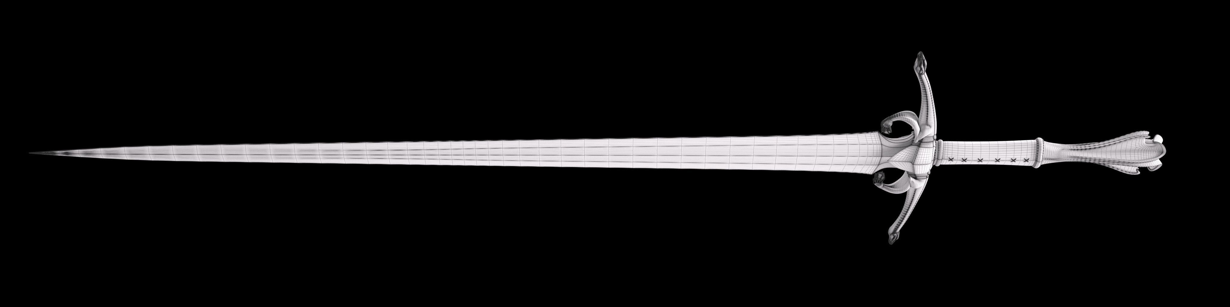 Sword Guthang 3D model_13