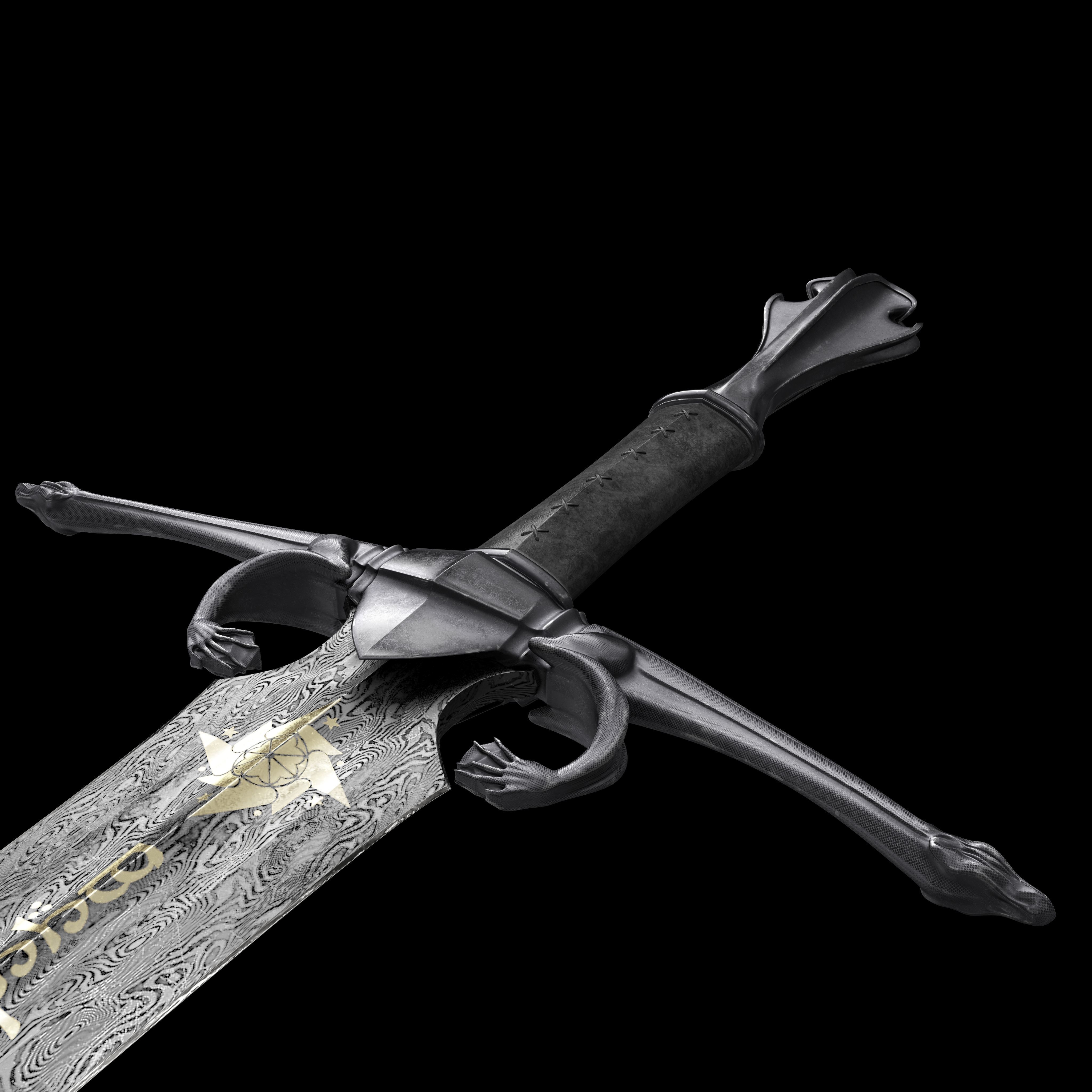 Sword Guthang 3D model_9