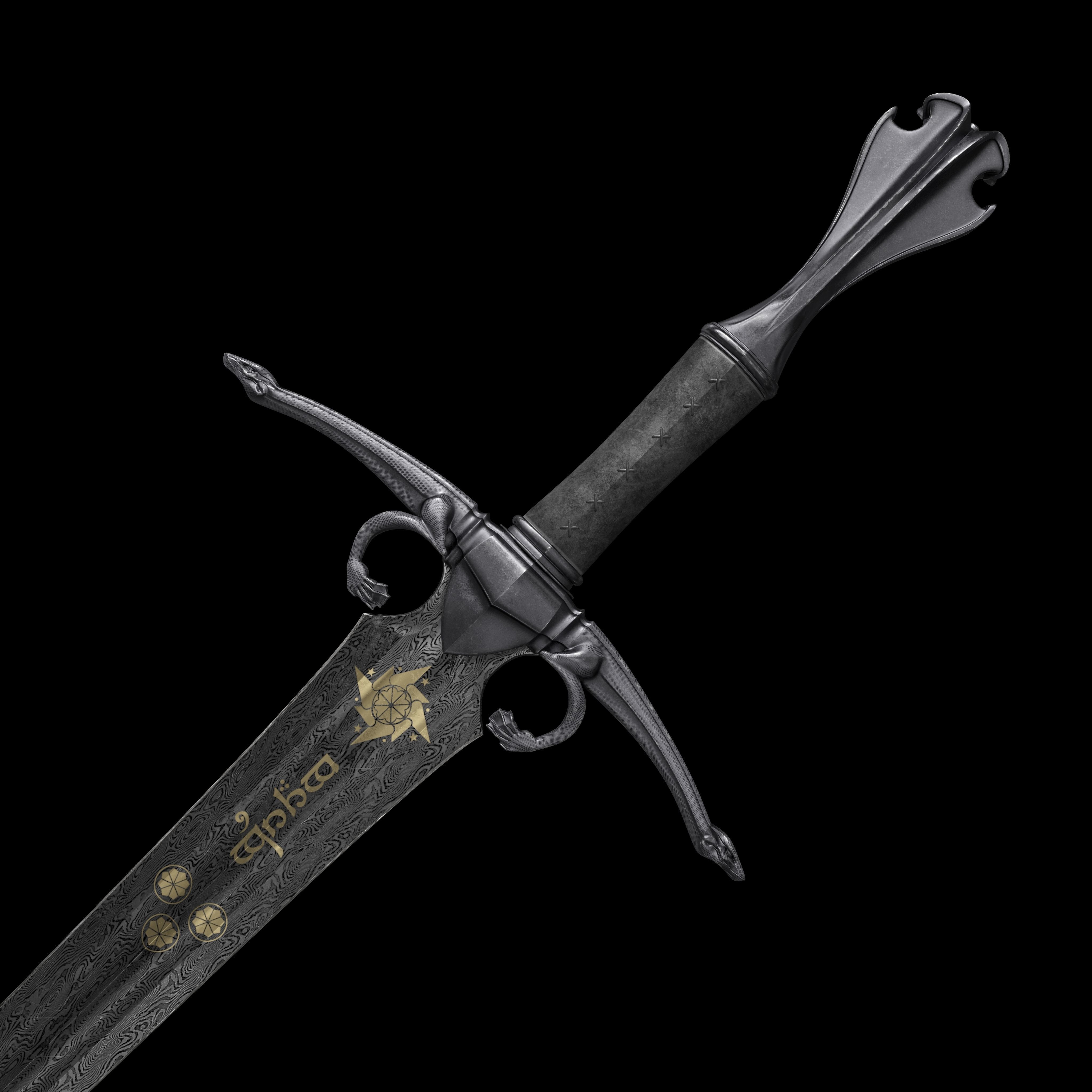 Sword Guthang 3D model_7