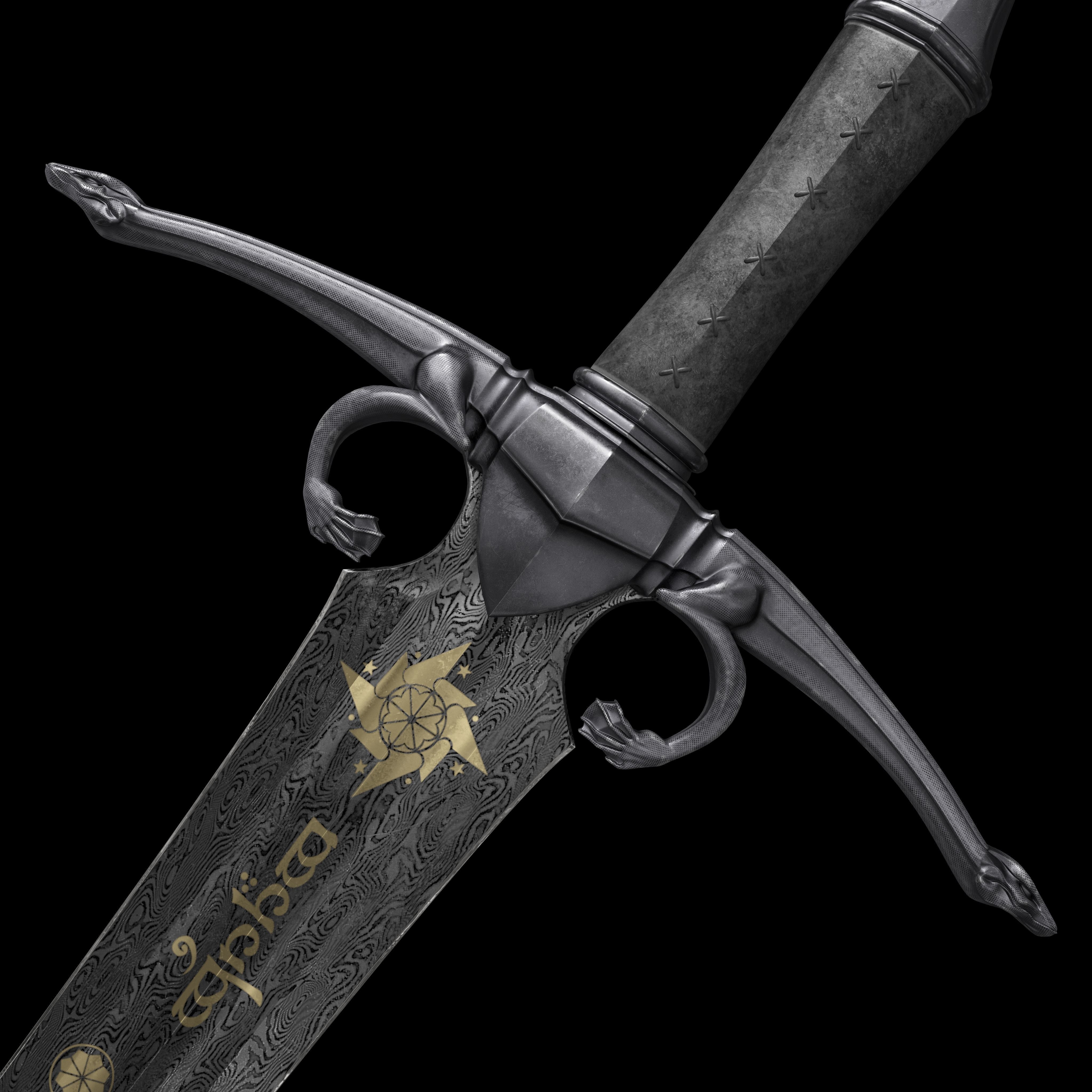 Sword Guthang 3D model_8