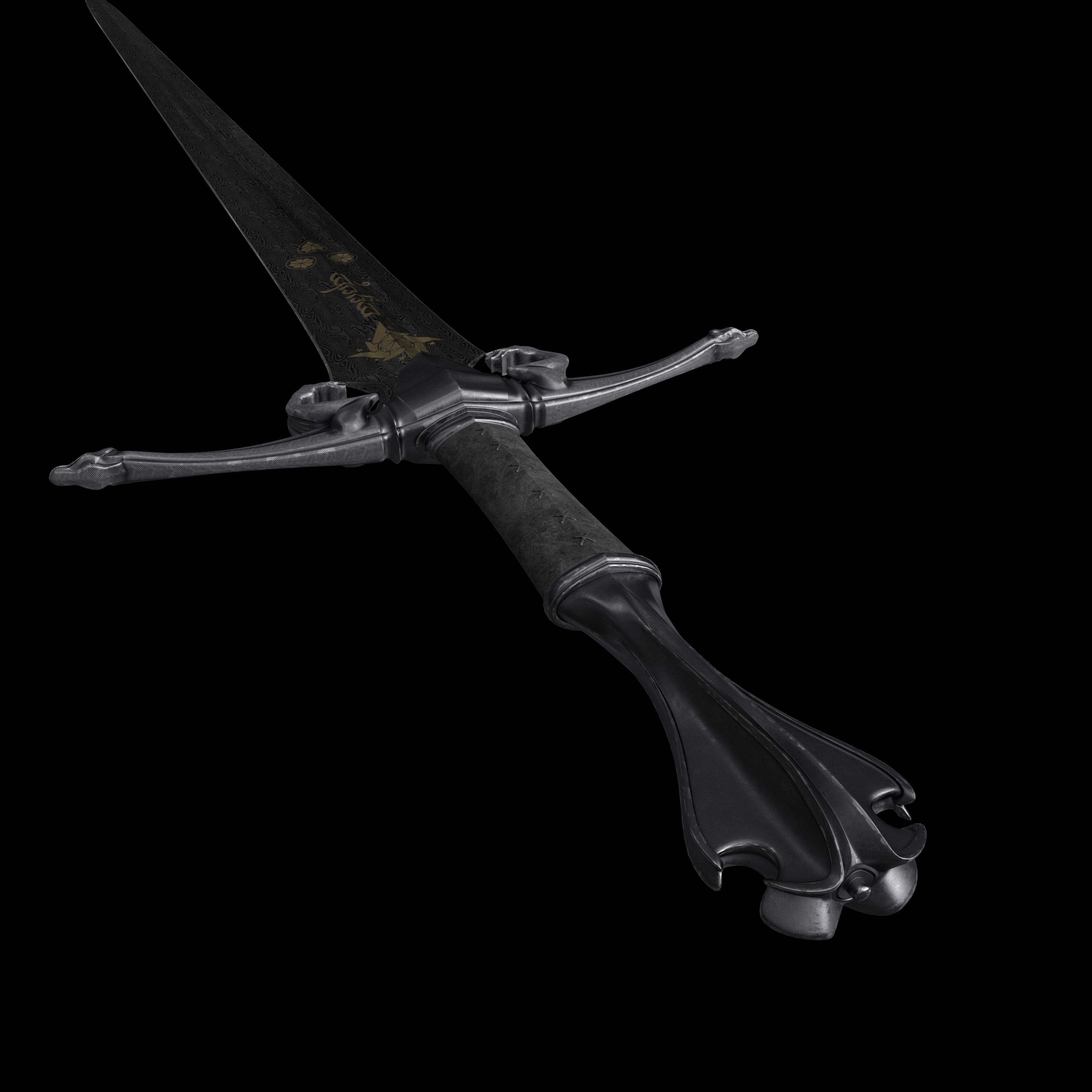 Sword Guthang 3D model_10