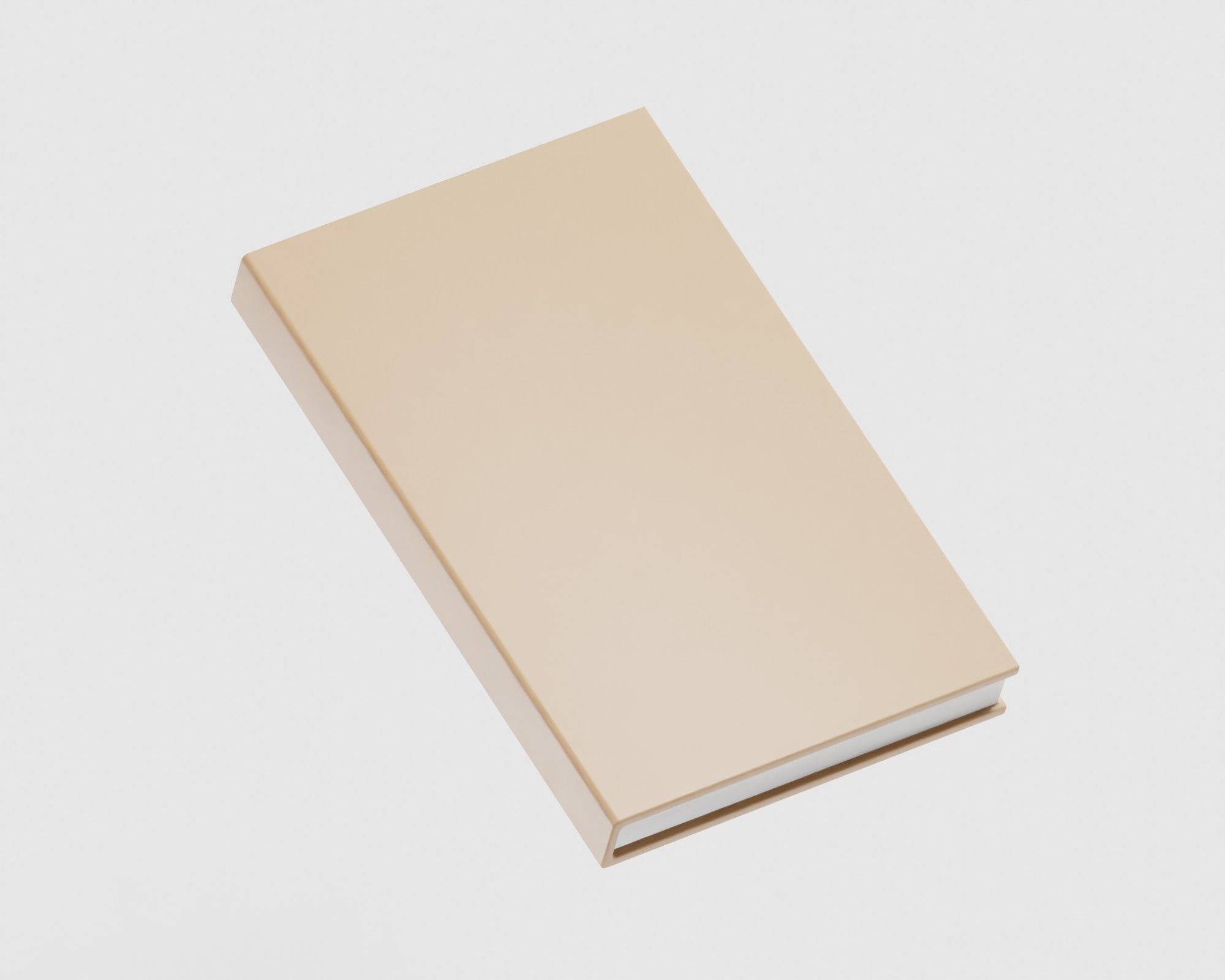 Book 03 Low-poly 3D model_3