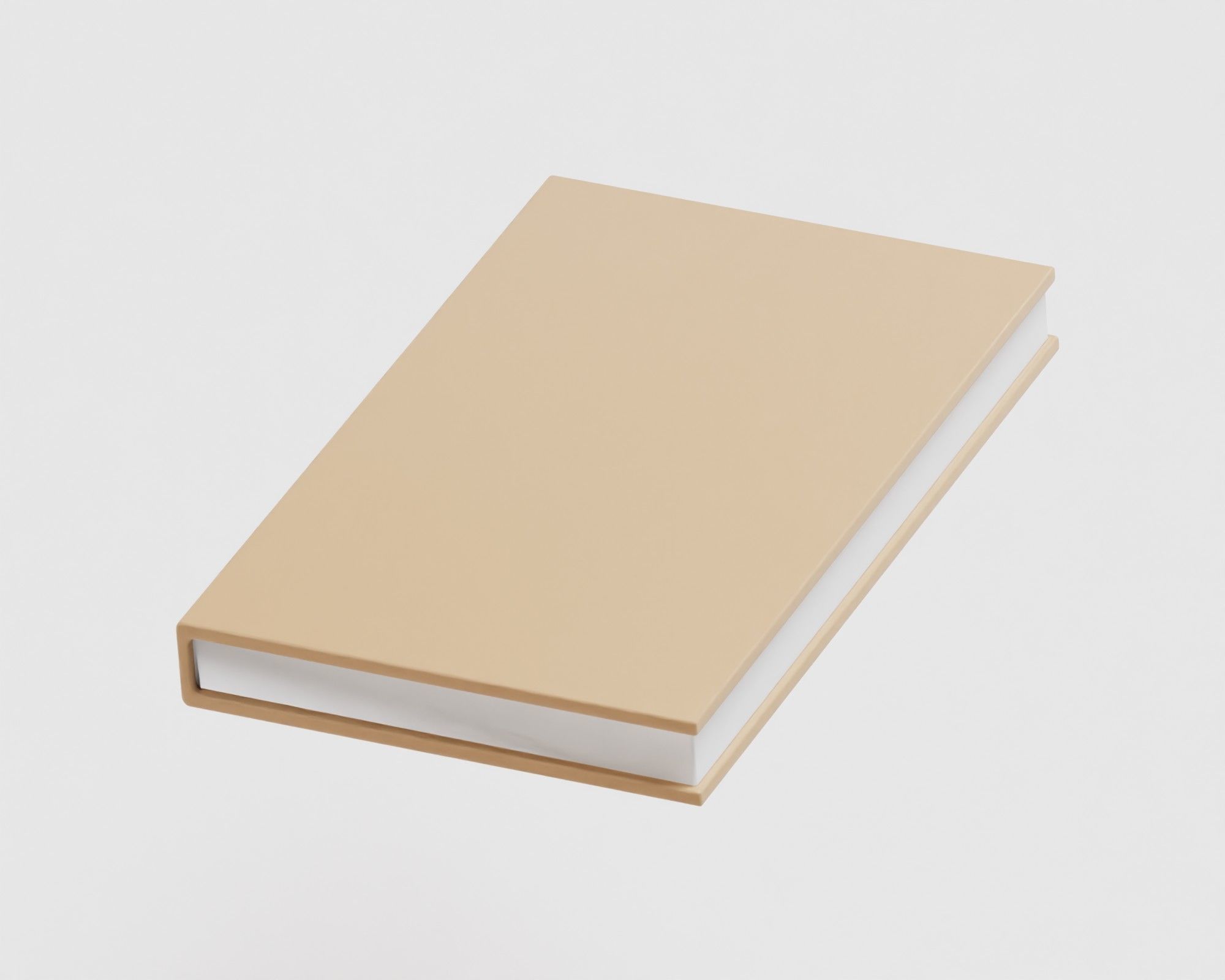 Book 03 Low-poly 3D model_1