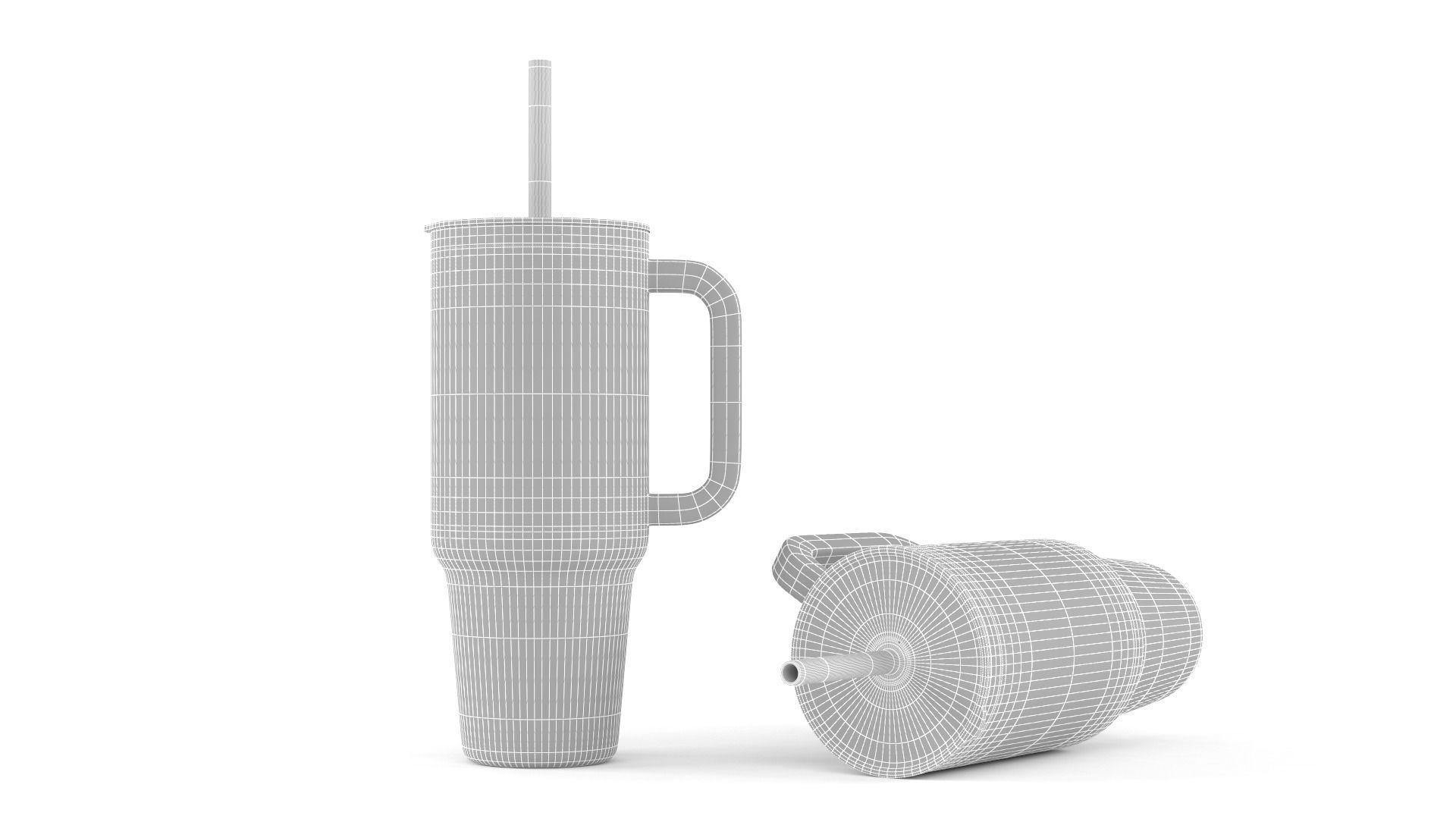 Water Bottle 3D model_5