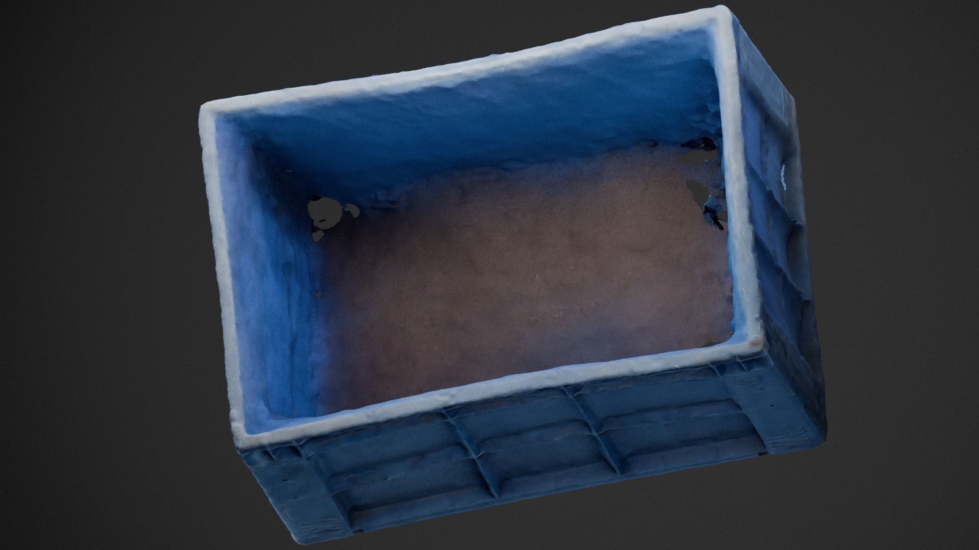 Old Plastic Crate 3D Model 3D scanned 3D model_9