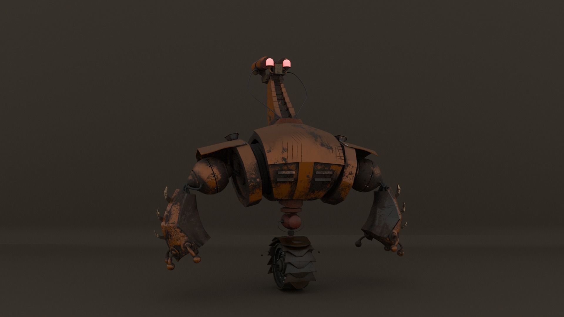 ROBO 3D MODEL MAYA 3D model_3