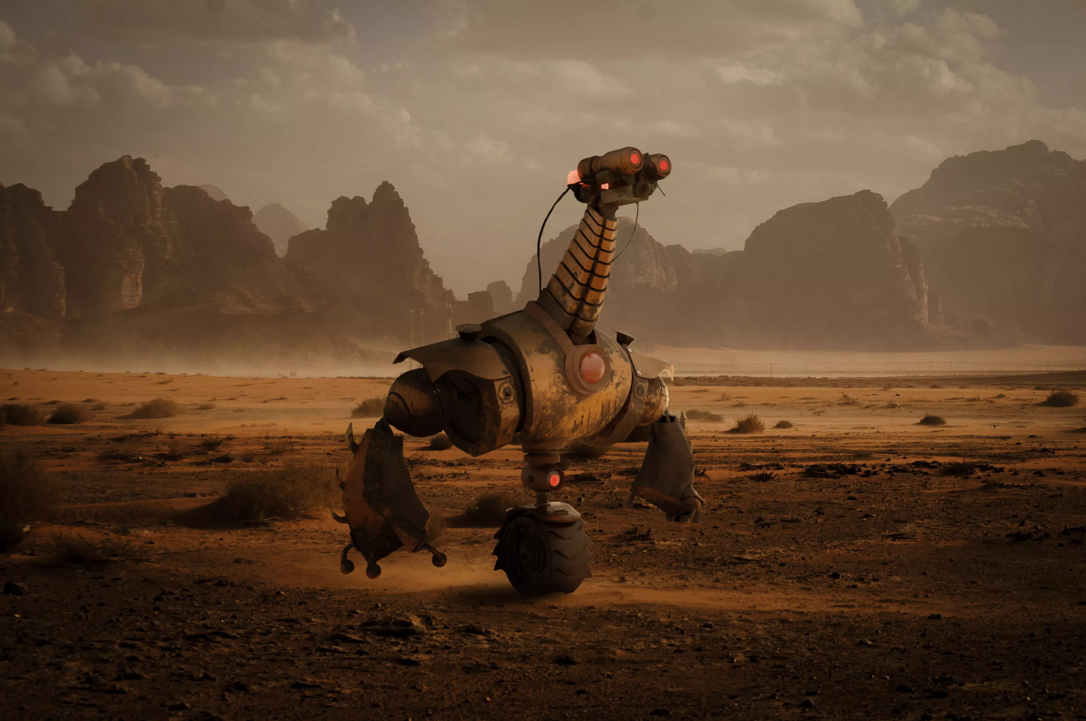 ROBO 3D MODEL MAYA 3D model_0