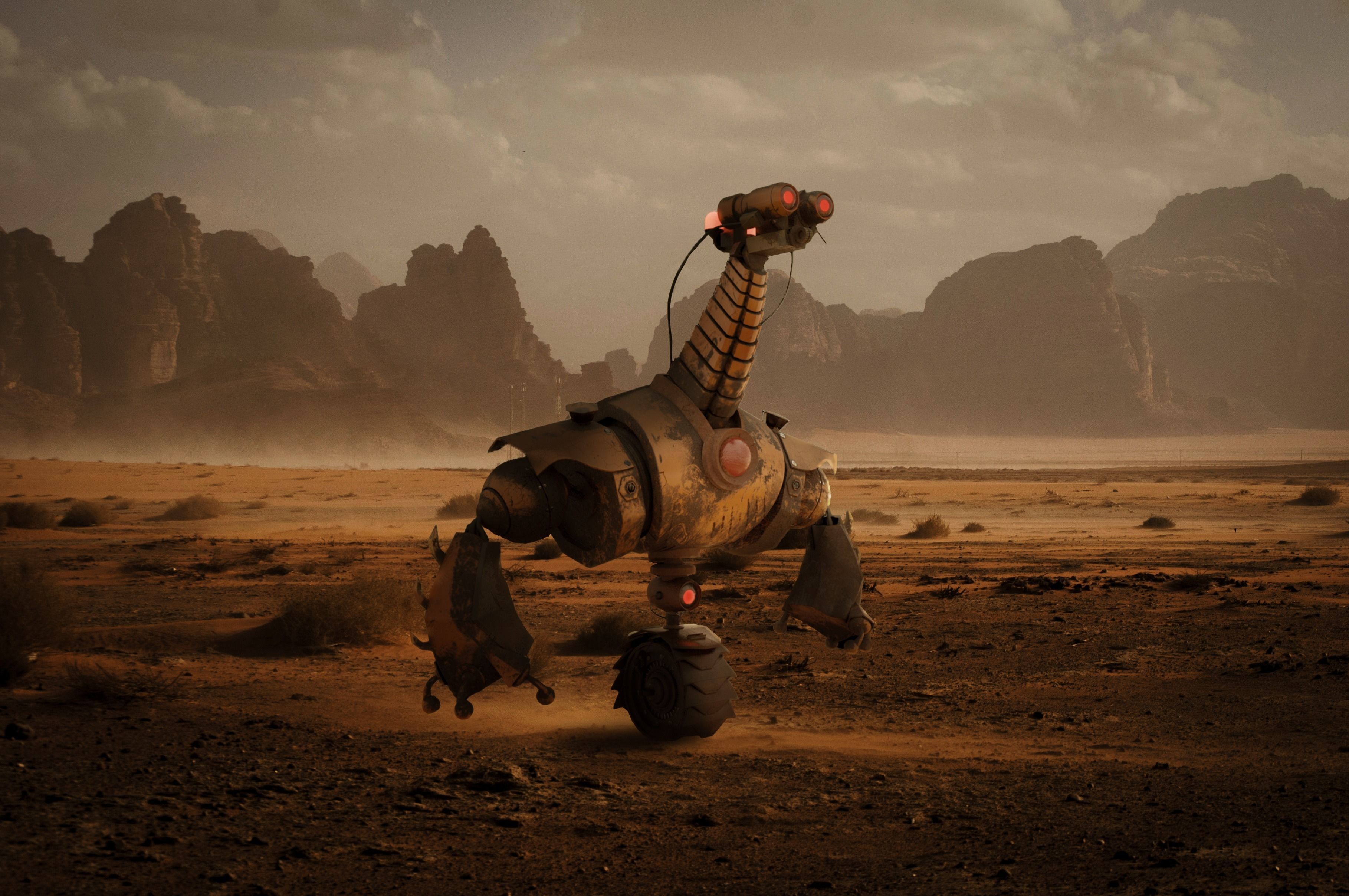 ROBO 3D MODEL MAYA 3D model_8