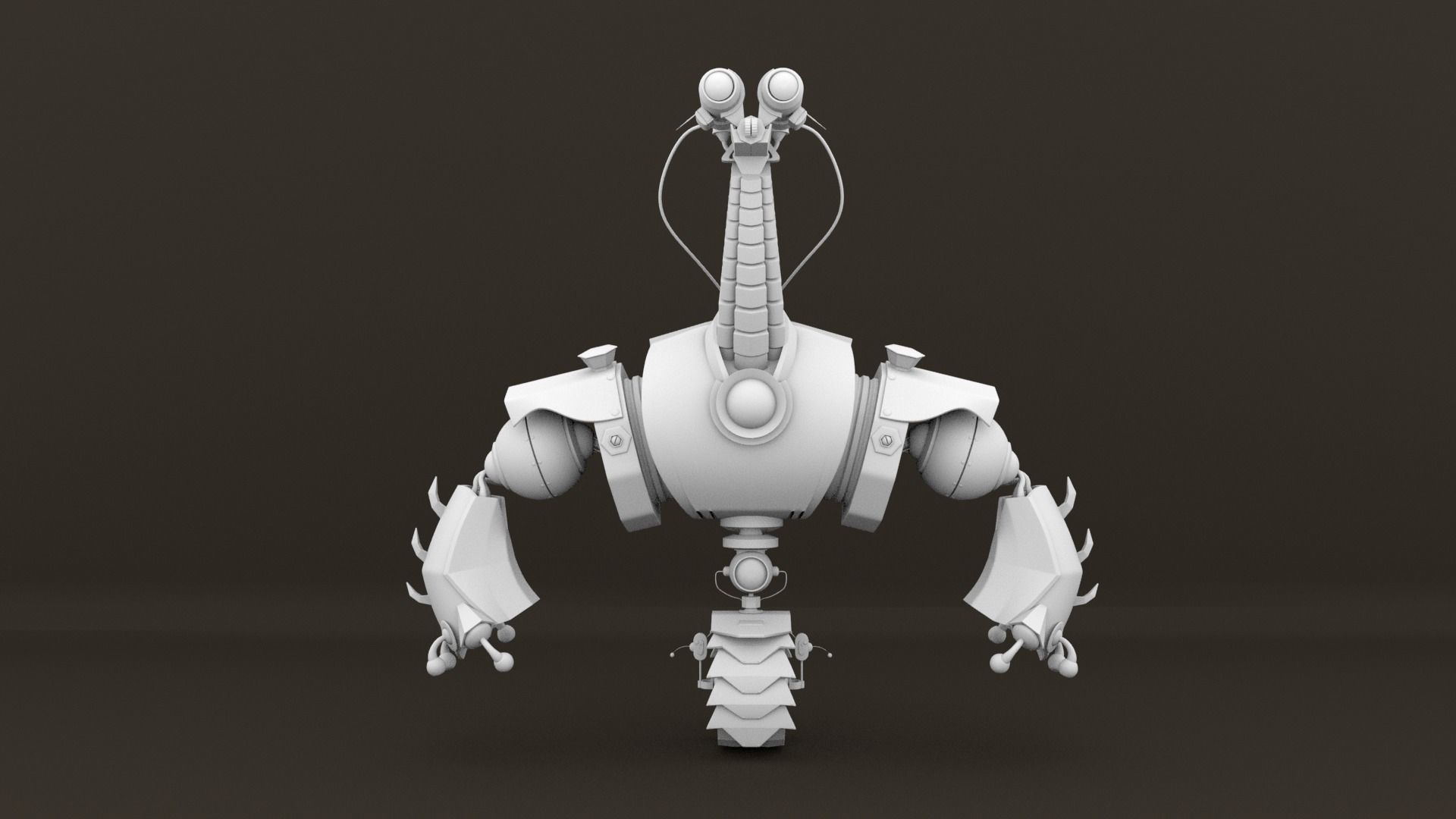 ROBO 3D MODEL MAYA 3D model_5