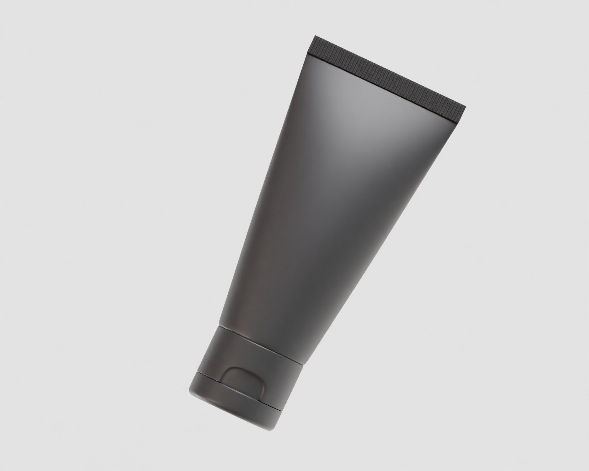 Cosmetic tube model Low-poly 3D model_1