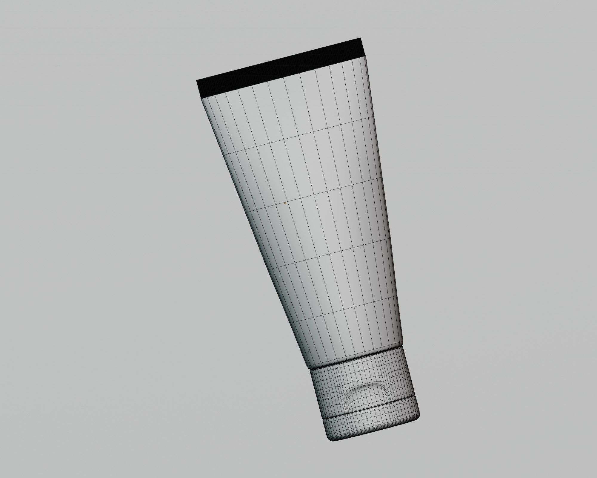 Cosmetic tube model Low-poly 3D model_6