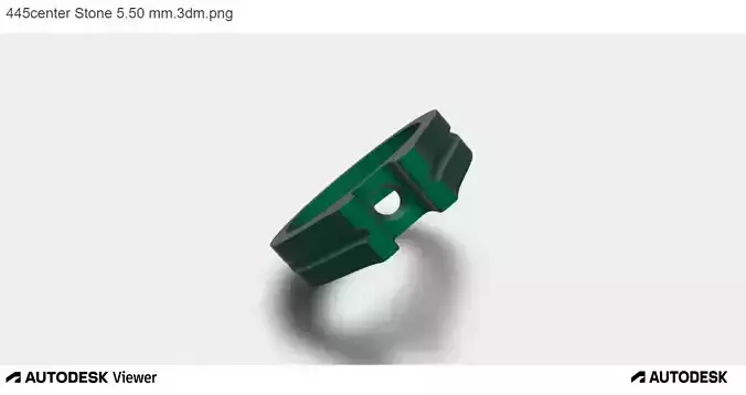 Men Ring With Diamond Cut Center