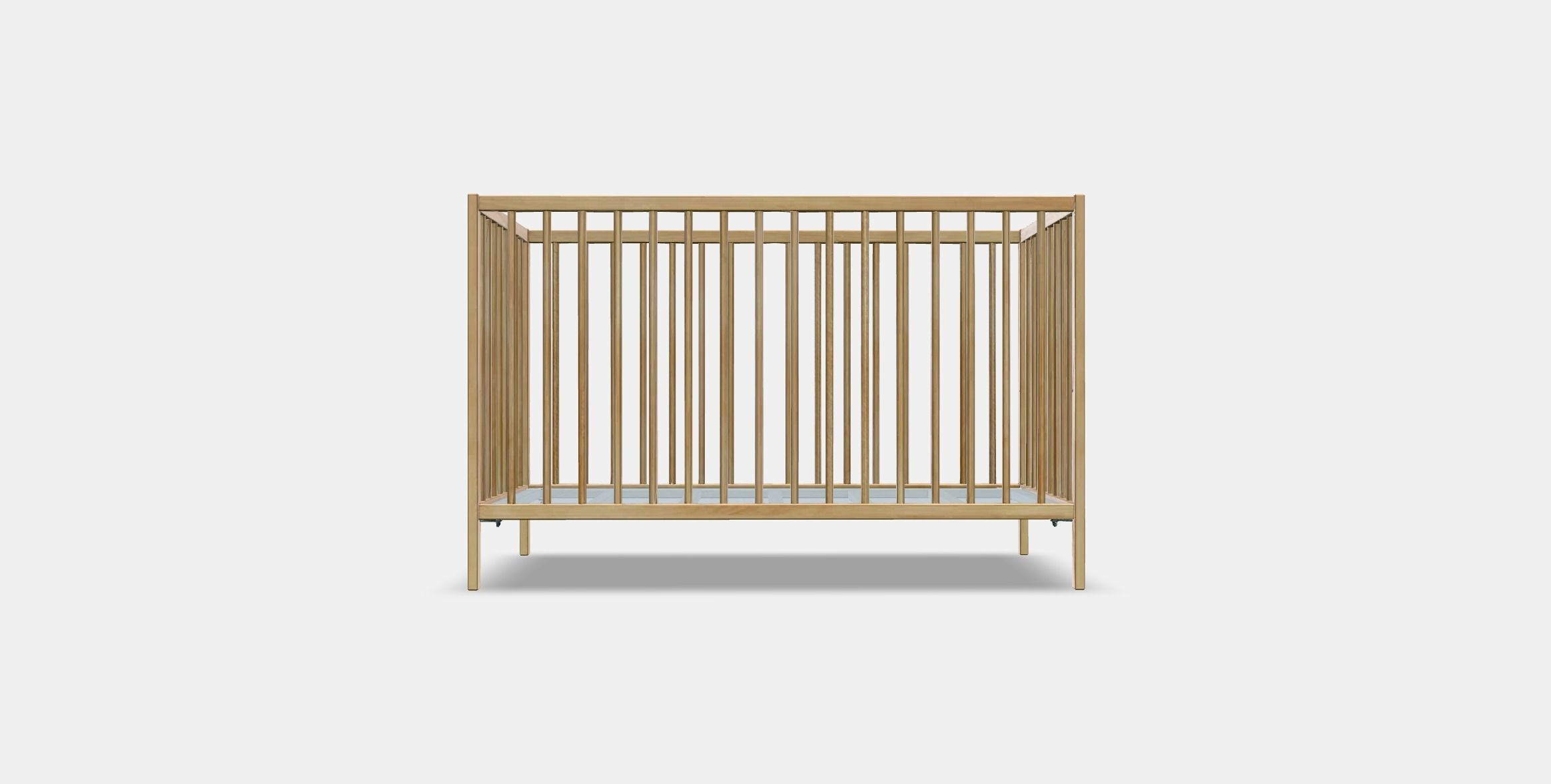 SNIGLAR Babybett Low-poly 3D model_9