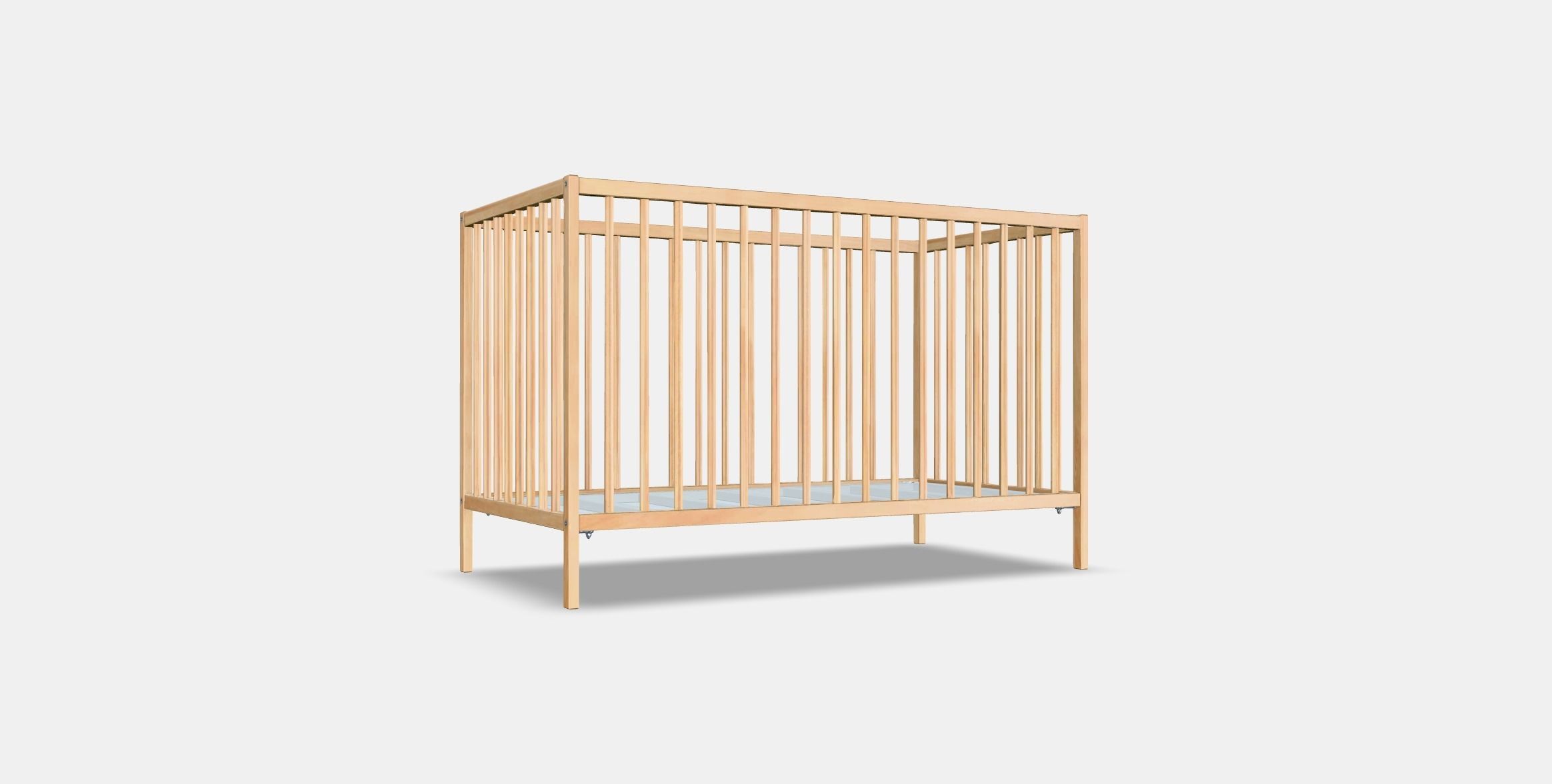 SNIGLAR Babybett Low-poly 3D model_17