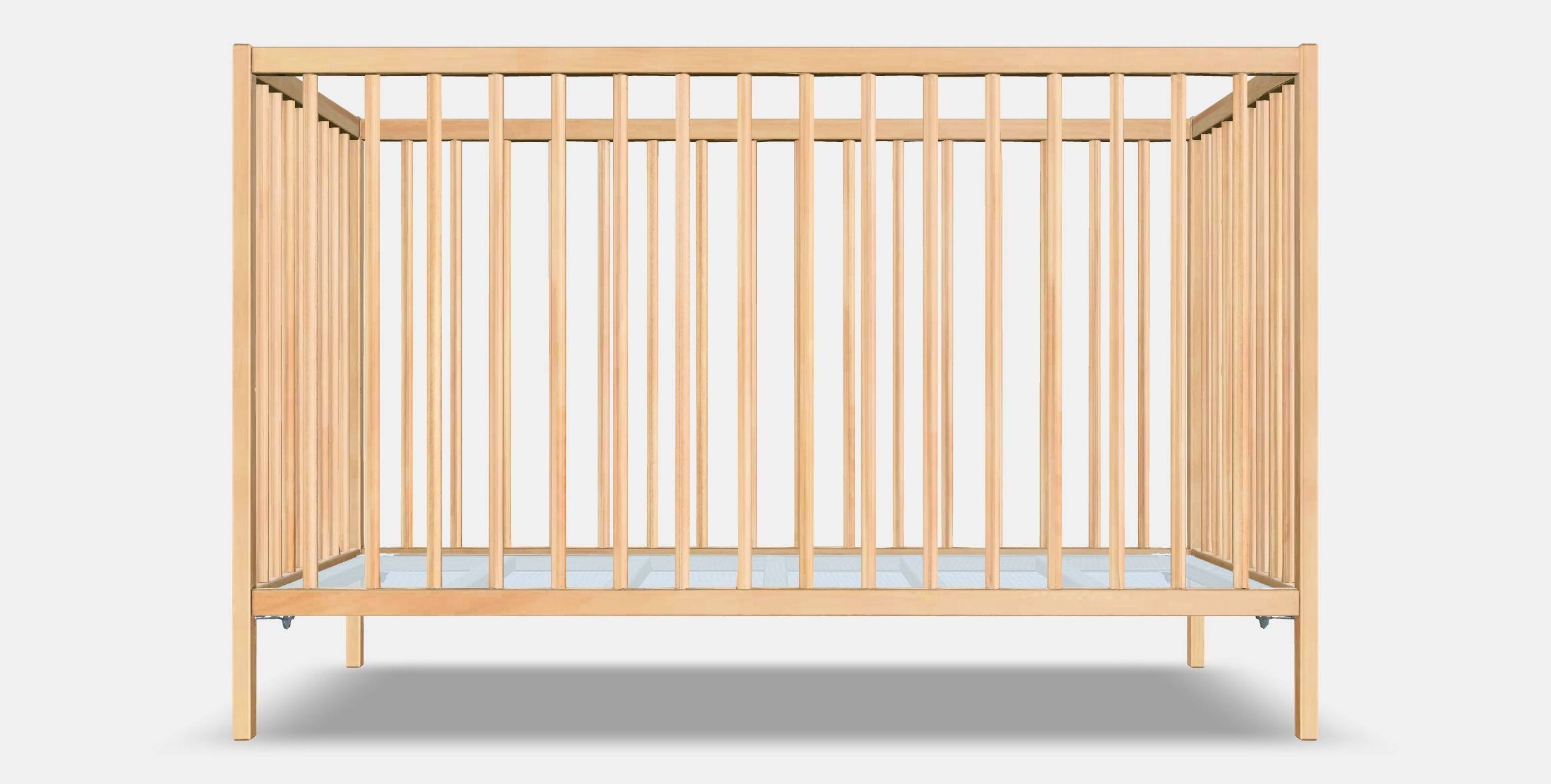 SNIGLAR Babybett Low-poly 3D model_16