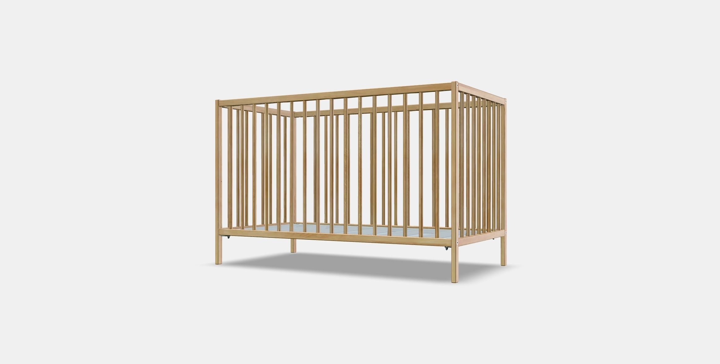 SNIGLAR Babybett Low-poly 3D model_13