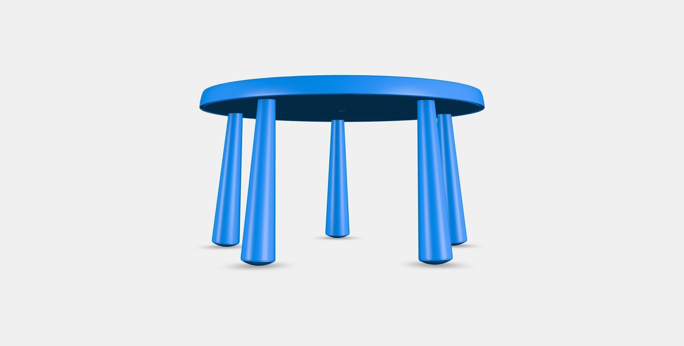 MAMMUT childrens table 2 Low-poly 3D model_13