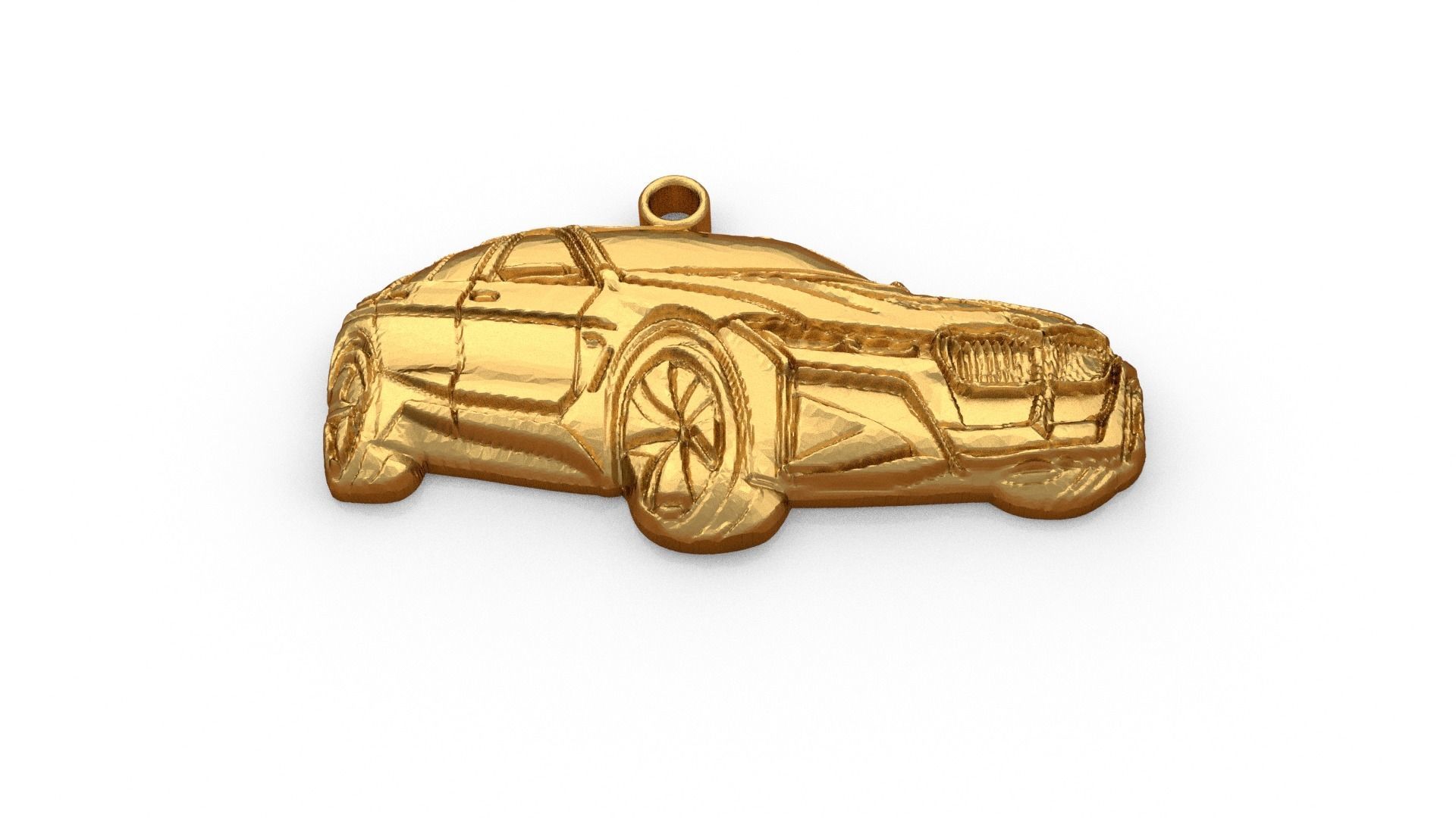 car pendant-06 printable jewelry 3D print model_1