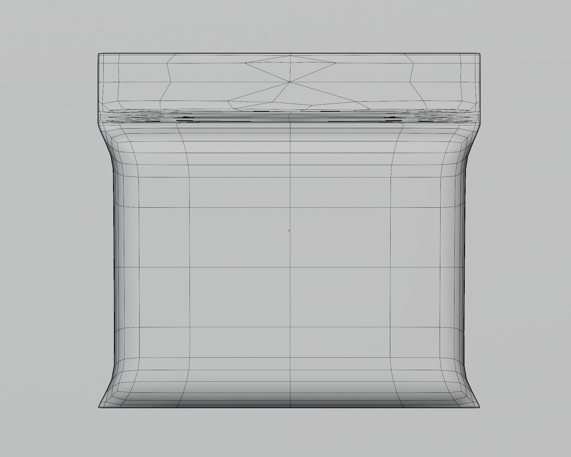 Packaging Low-poly 3D model_5