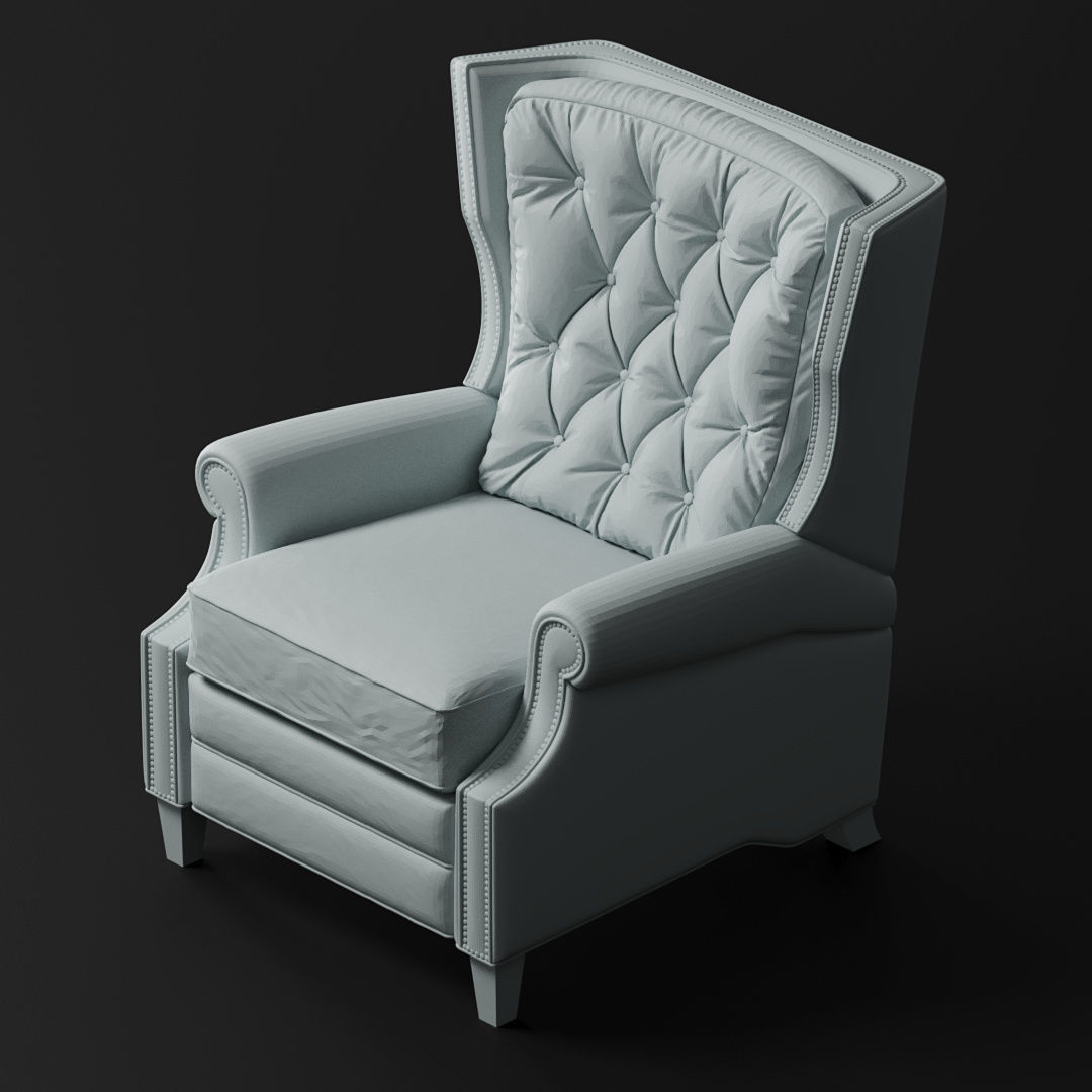 40 Different Chair and Armchair Diorama Collection Pack-Bundle 3D print model_43