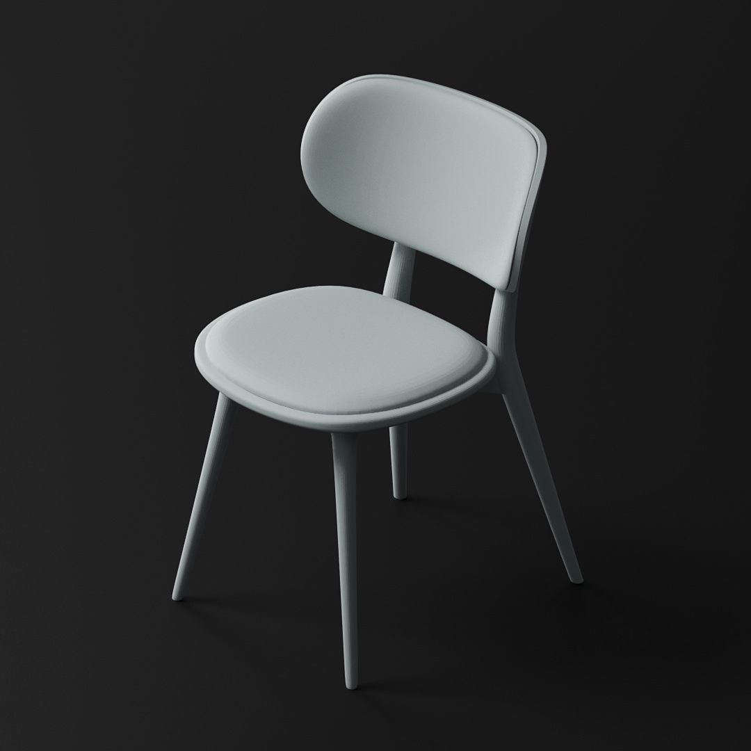 40 Different Chair and Armchair Diorama Collection Pack-Bundle 3D print model_47