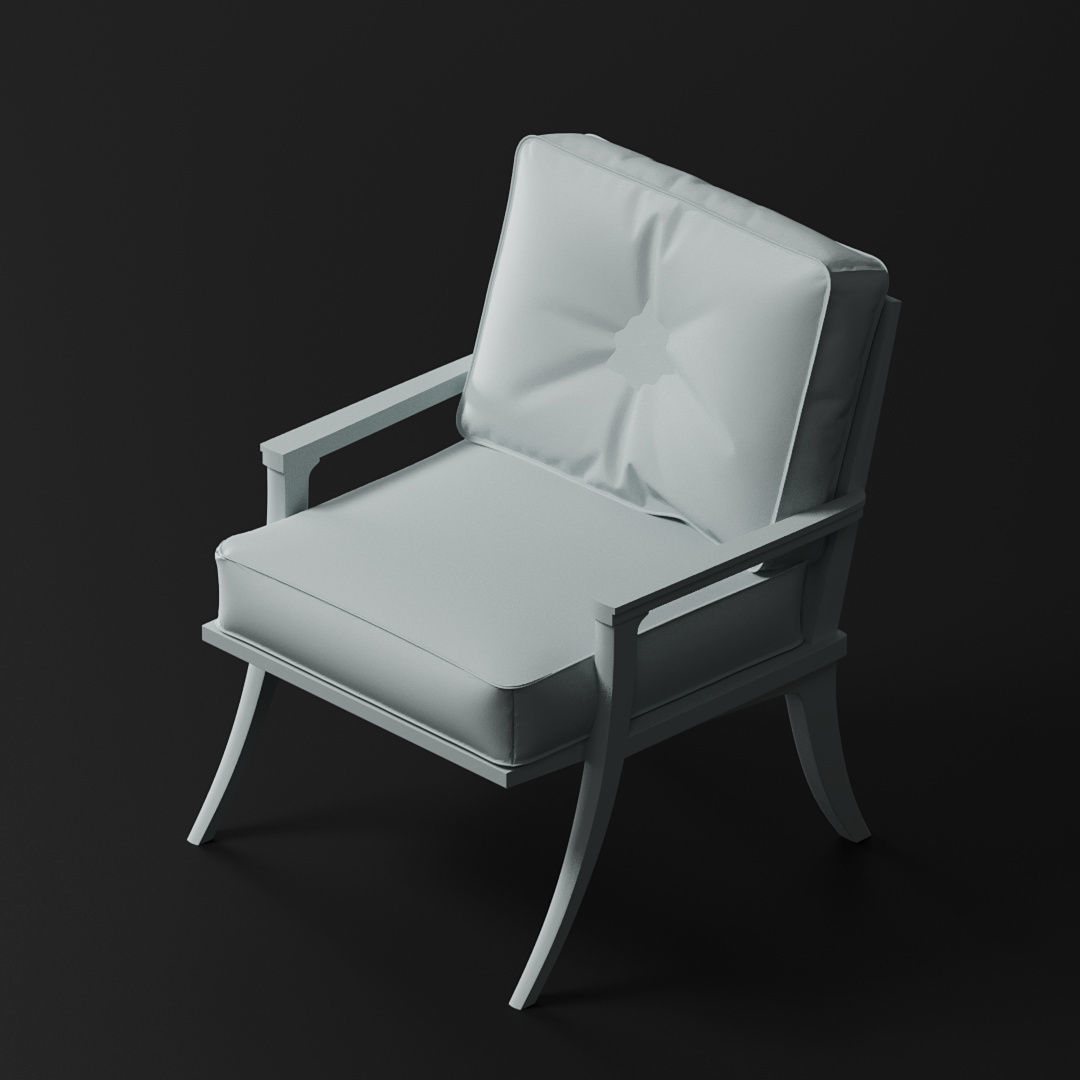 40 Different Chair and Armchair Diorama Collection Pack-Bundle 3D print model_37