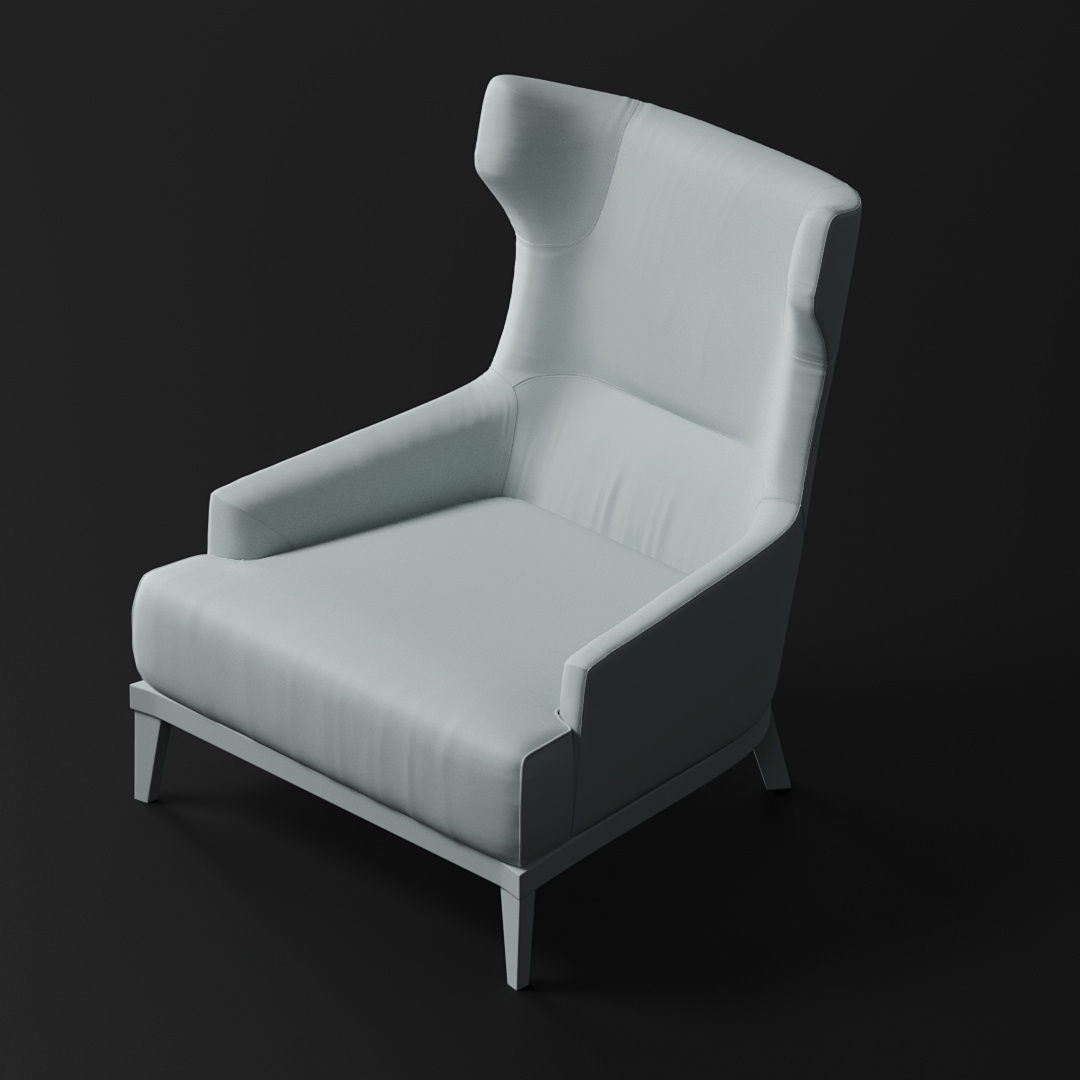 40 Different Chair and Armchair Diorama Collection Pack-Bundle 3D print model_25
