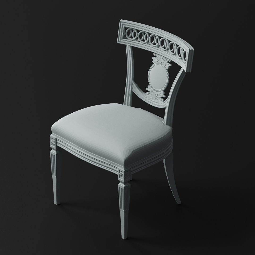 40 Different Chair and Armchair Diorama Collection Pack-Bundle 3D print model_54