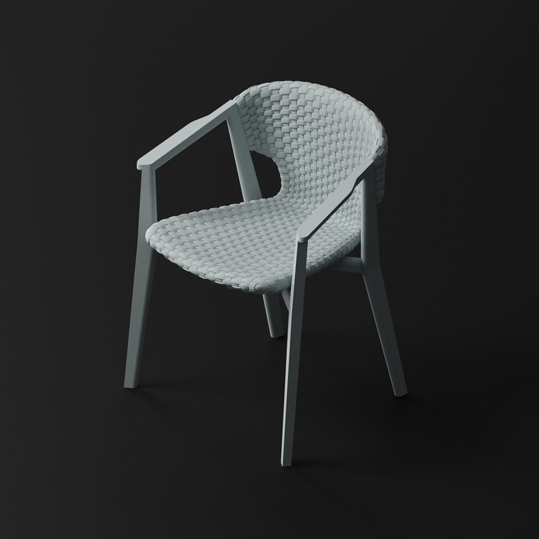 40 Different Chair and Armchair Diorama Collection Pack-Bundle 3D print model_23