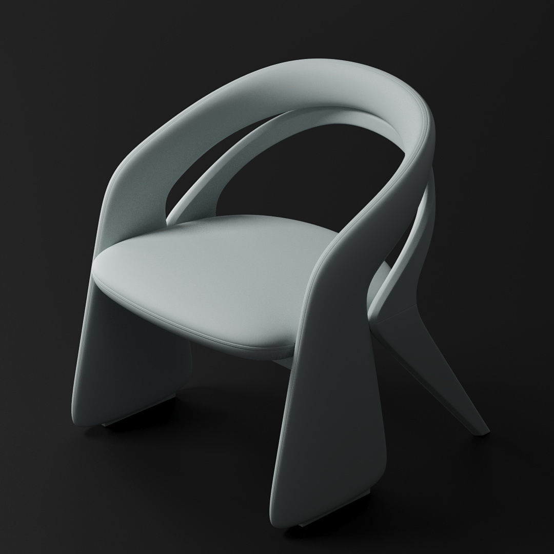 40 Different Chair and Armchair Diorama Collection Pack-Bundle 3D print model_42