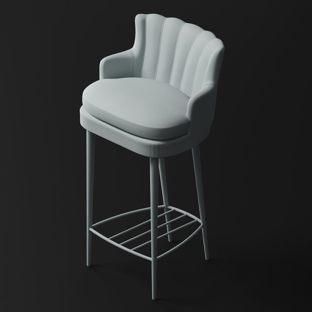 40 Different Chair and Armchair Diorama Collection Pack-Bundle 3D print model_58